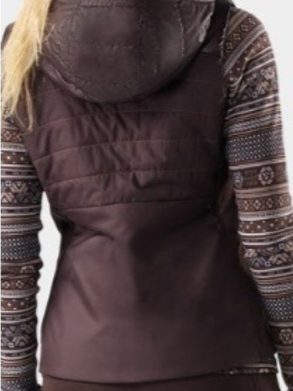 Smartwool women’s smartloft vest. Minkmocha size small. - Picture 5 of 5